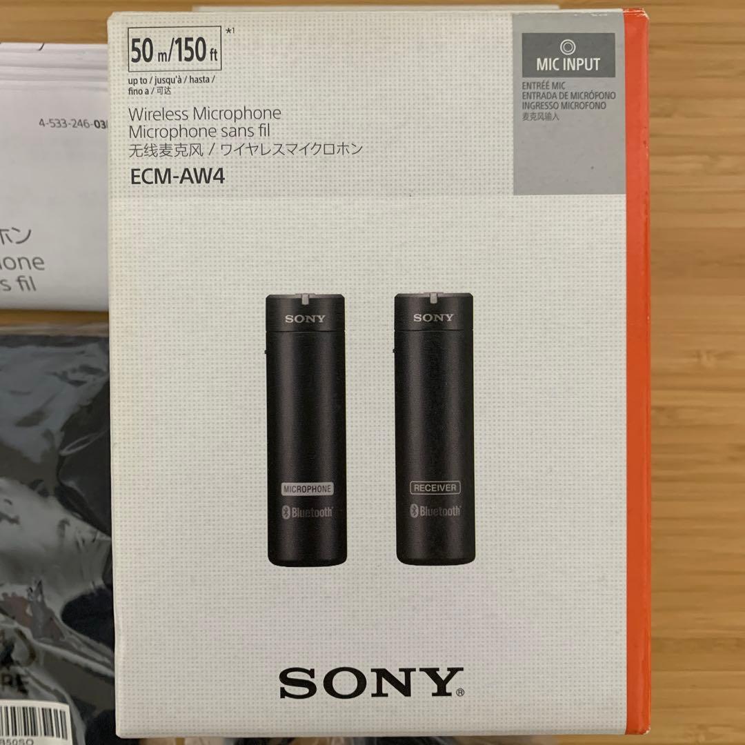 SONYソニー ワイヤレスマイクロホン ECM-AW4