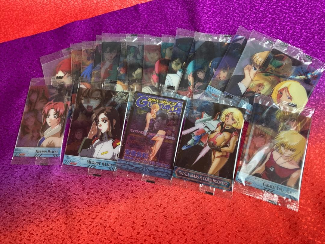 キャラホビ 2006年 500個限定 ガンダム ヒロイン カードファイルセット