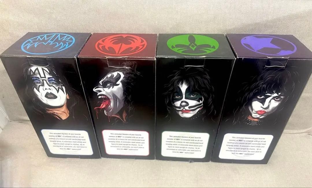 KISSフィギュアセット4体KISS Figures Soundalikes