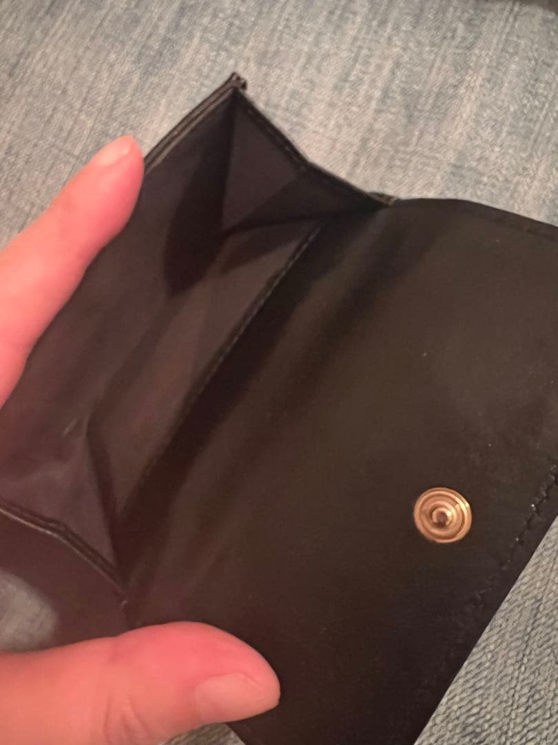 CHANEL マトラッセ スモールフラップウォレット 三つ折り CC ラムスキン