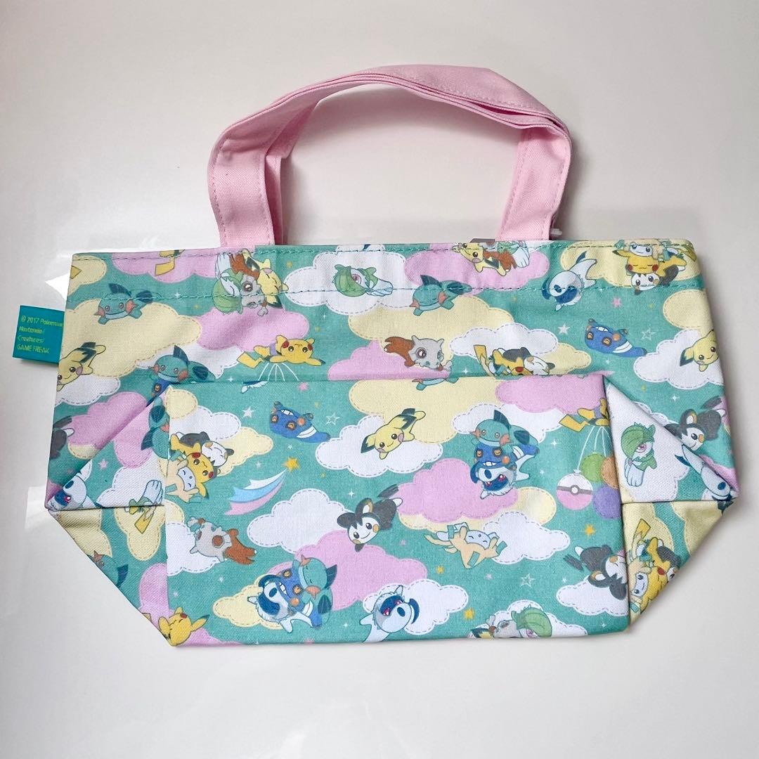 ポケモンセンター ミニトートバッグ くったりピカチュウ イーブイ ポッチャマ