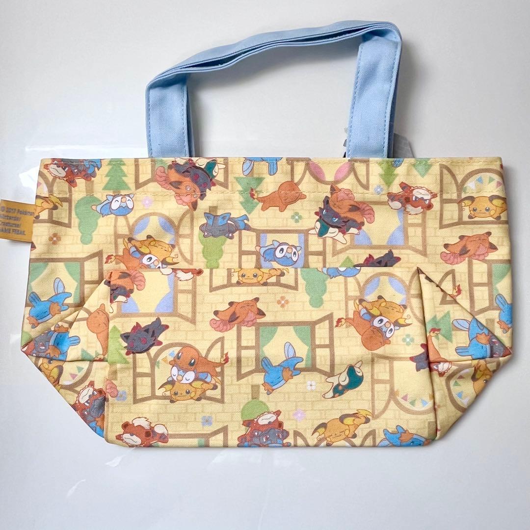 ポケモンセンター ミニトートバッグ くったりピカチュウ イーブイ ポッチャマ