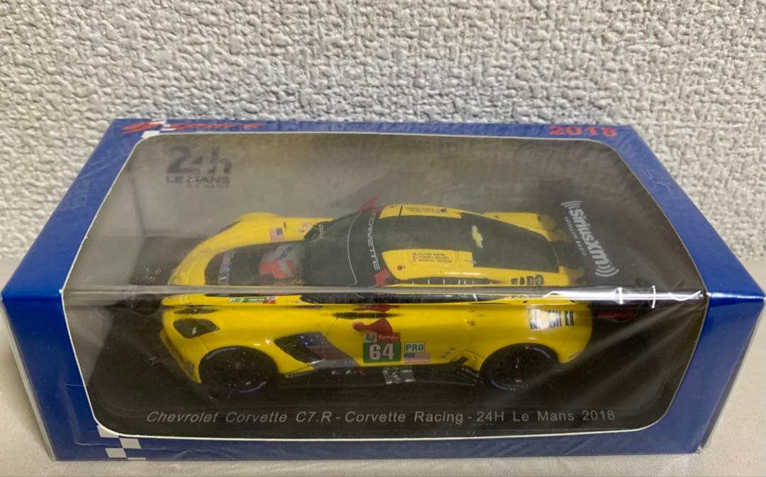 1/43 Chevrolet Corvette C7.R ルマン2018