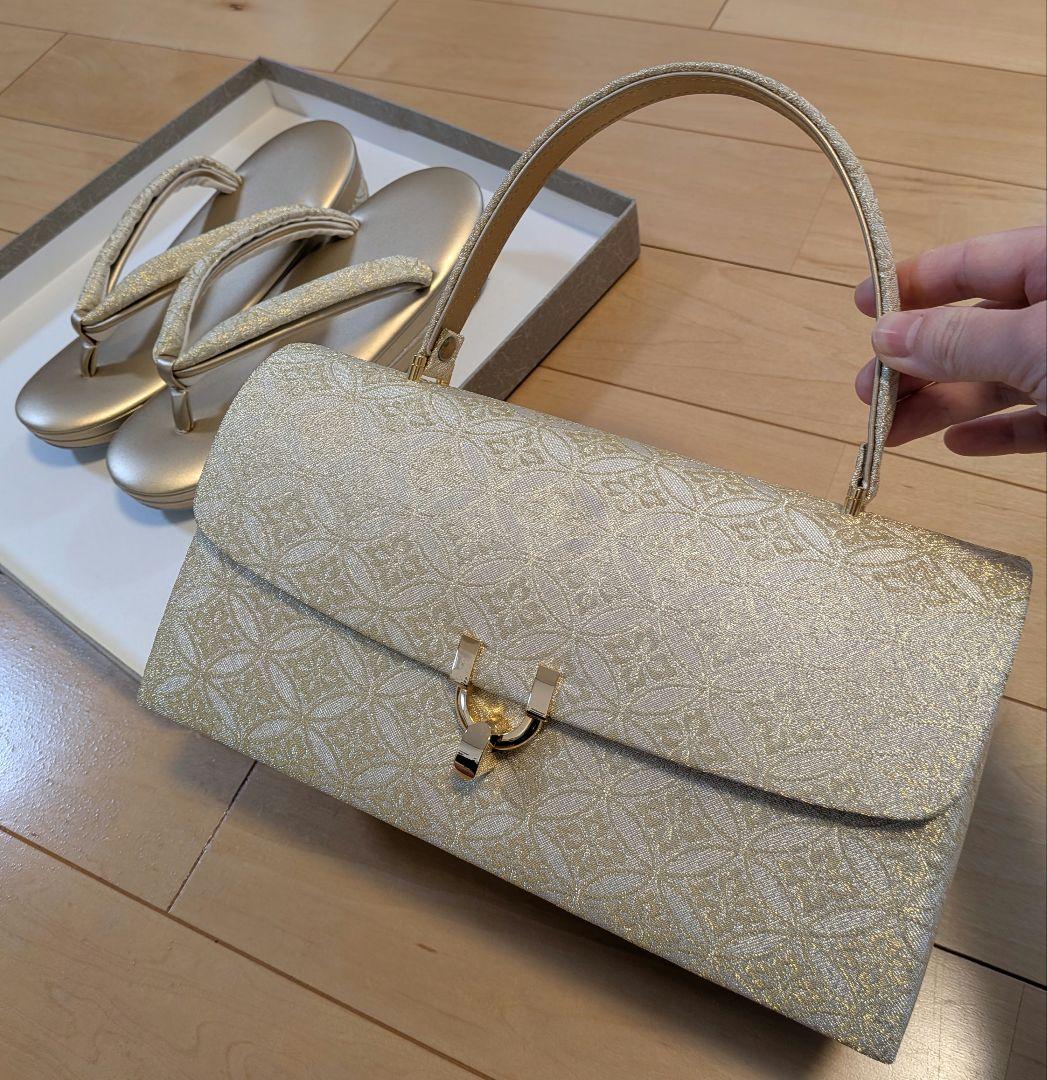 礼装　和装バッグ草履セット　結婚式　入学式　卒業式