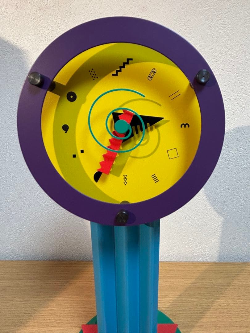 ワキタ トロピカルクオーク 三原昌平 置時計 ポストモダン