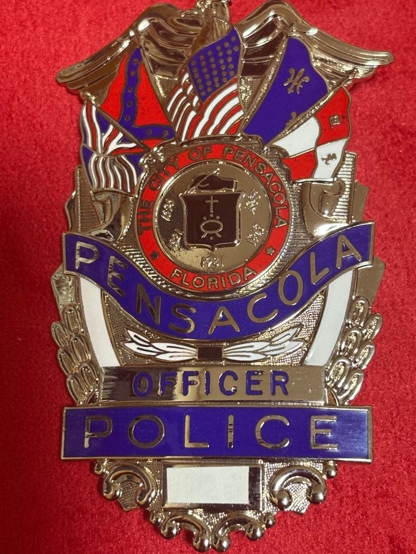 フロリダ州ペンサコーラ市警察バッジ