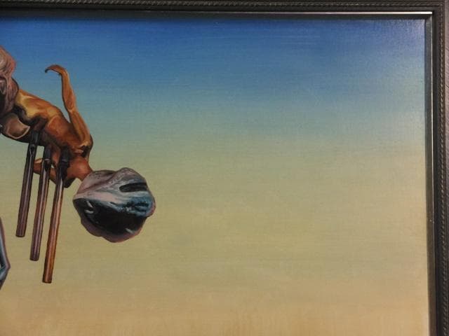 千田哲也『MONSTER SWEEPER type-LOAD』油彩 0603P