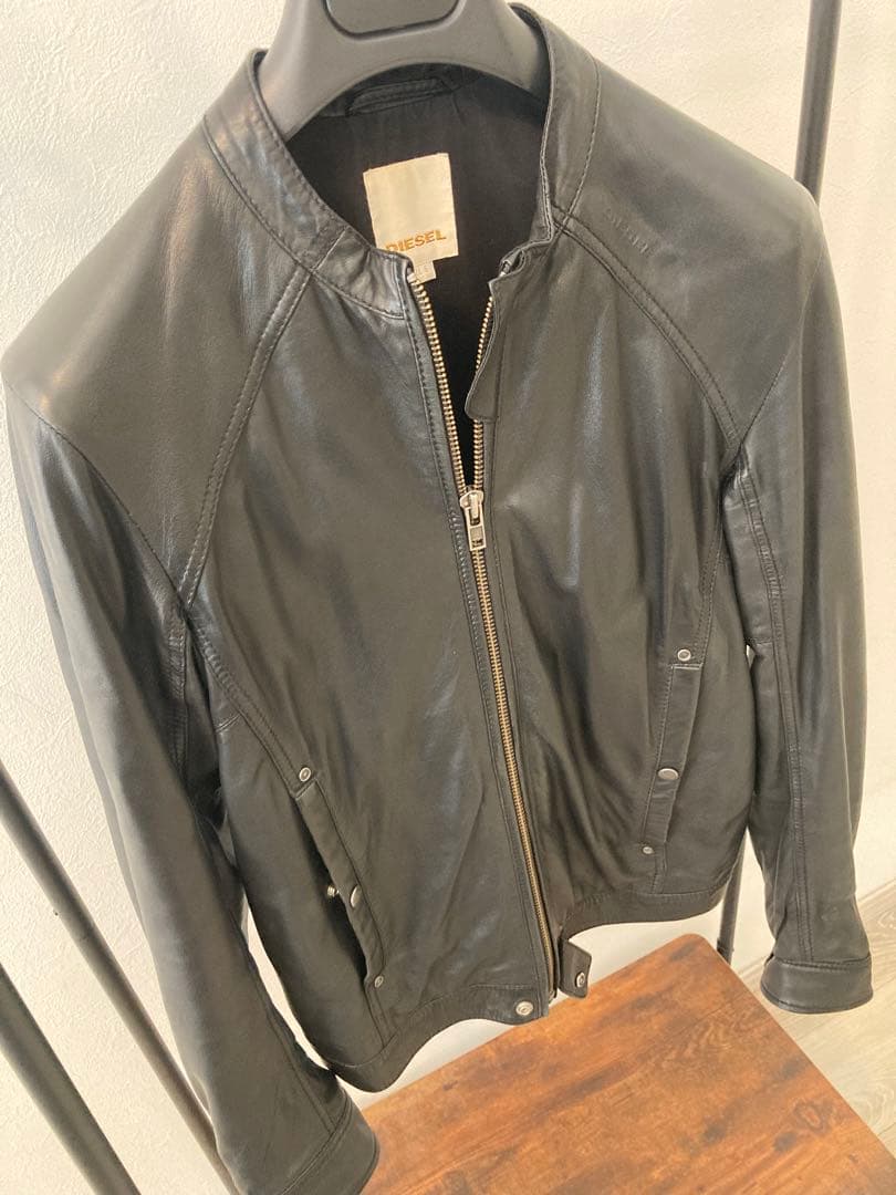 DIESEL レザーライダースジャケット