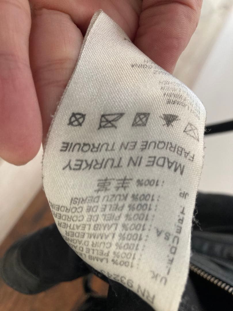 DIESEL レザーライダースジャケット