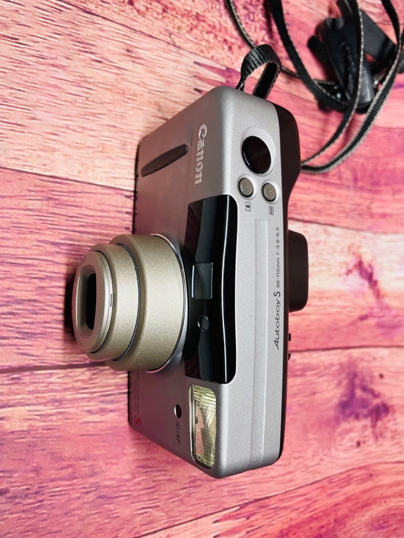 ケース付き Canon キャノン Autoboy S コンパクトフィルムカメラ