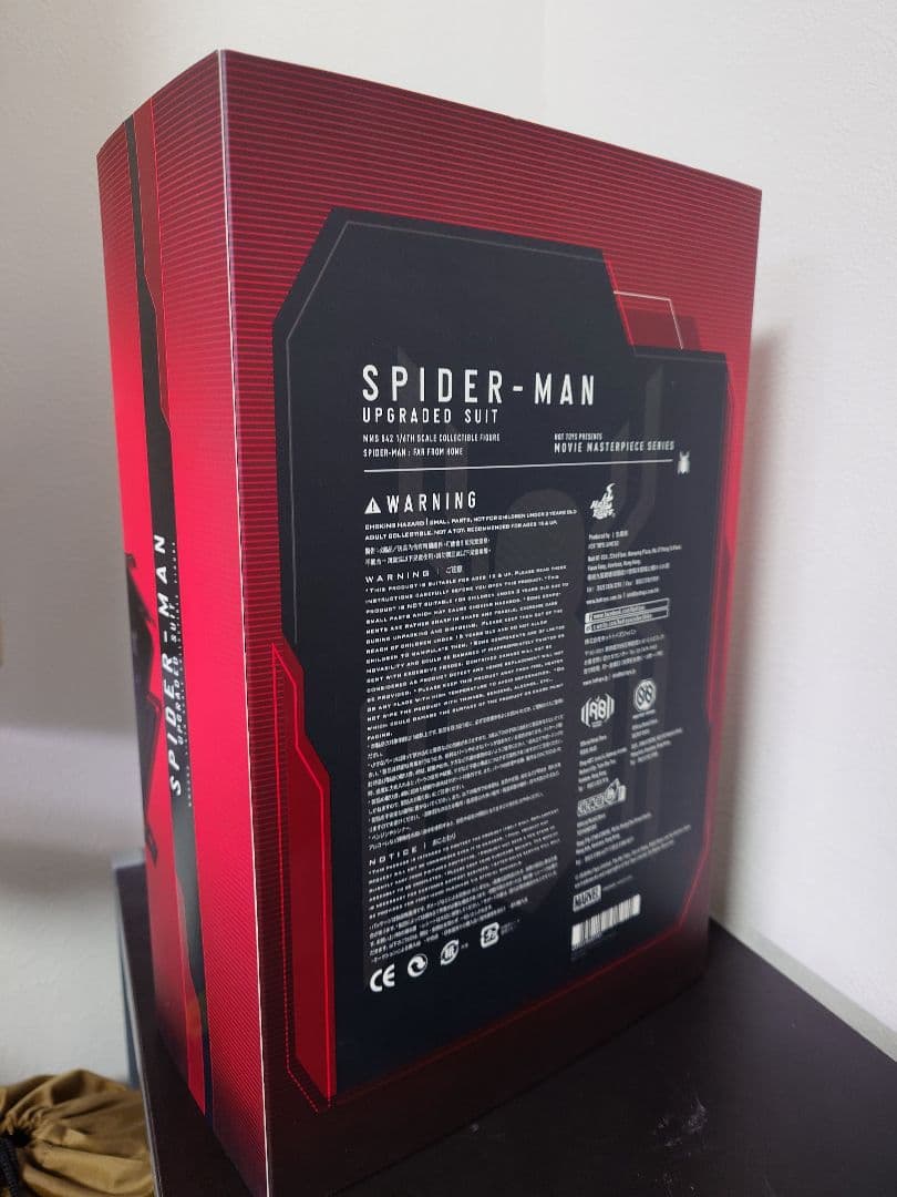 ホットトイズ 1/6 スパイダーマン（アップグレードスーツ）