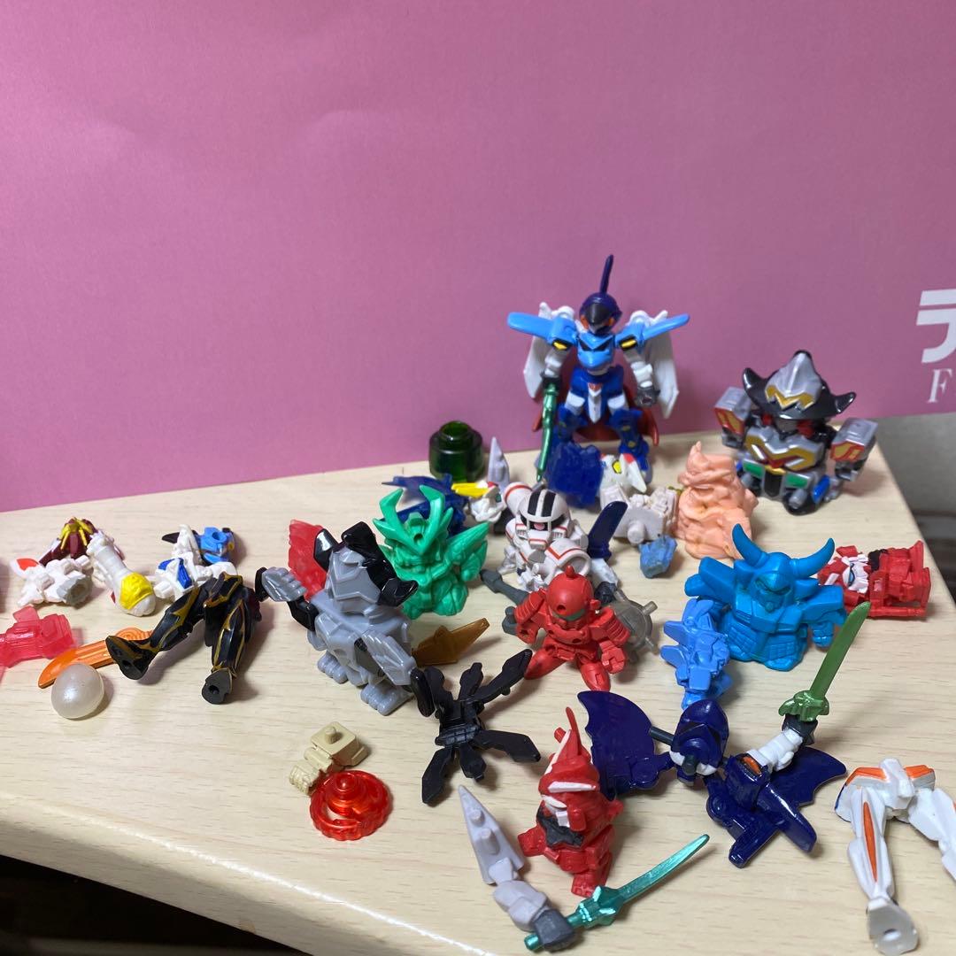 SDガンダムBB戦士 キャラクターセット　レトロ　レア　おもちゃ　プラ　玩具