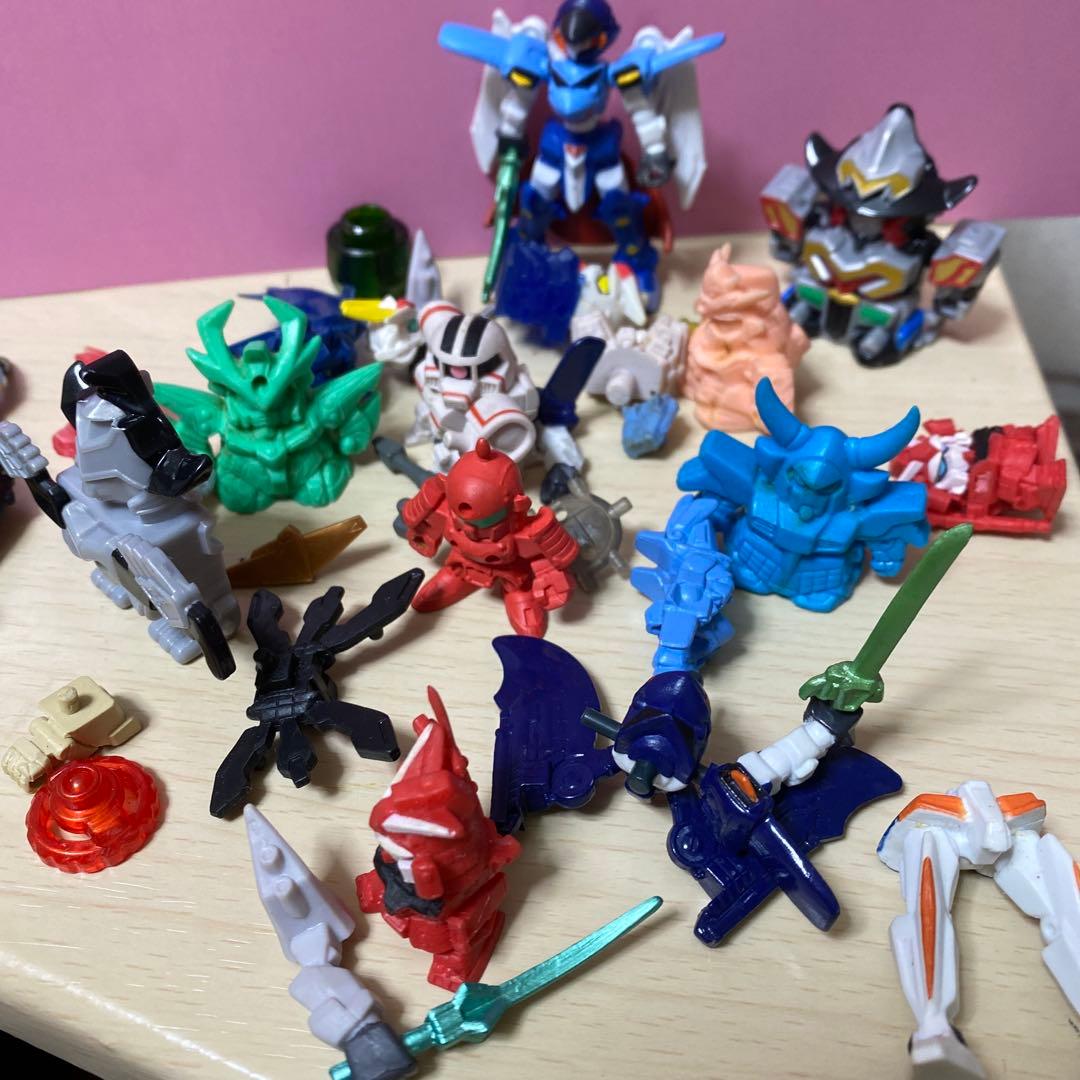 SDガンダムBB戦士 キャラクターセット　レトロ　レア　おもちゃ　プラ　玩具