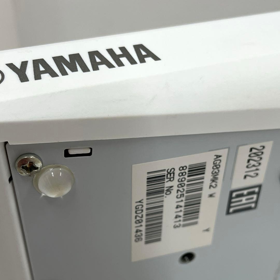 YAMAHA ライブストリーミングミキサー AG03MK2 ホワイト