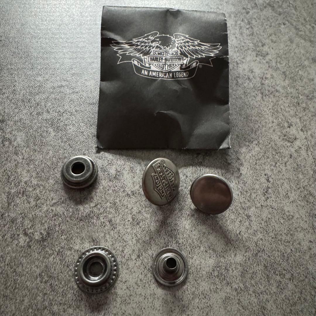 【希少品】harley-davidson L ライダースジャケット　牛革　黒