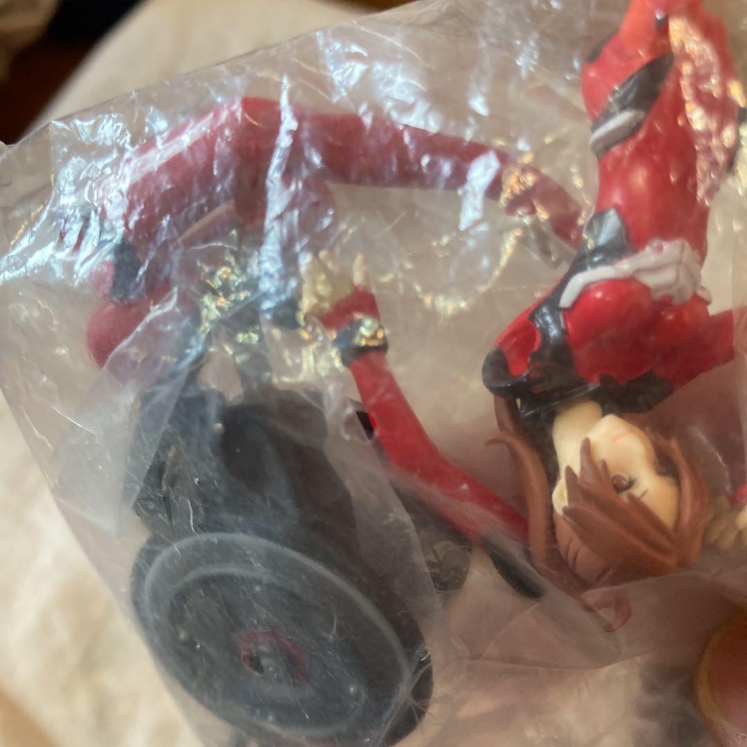 新品　未開封　美女フィギュア　レッドスーツ　車椅子　自信ないですエヴァ　アスカ