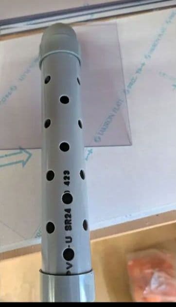 オーバフロー用　ウールボックス　引き出しシャワーパイプ付き