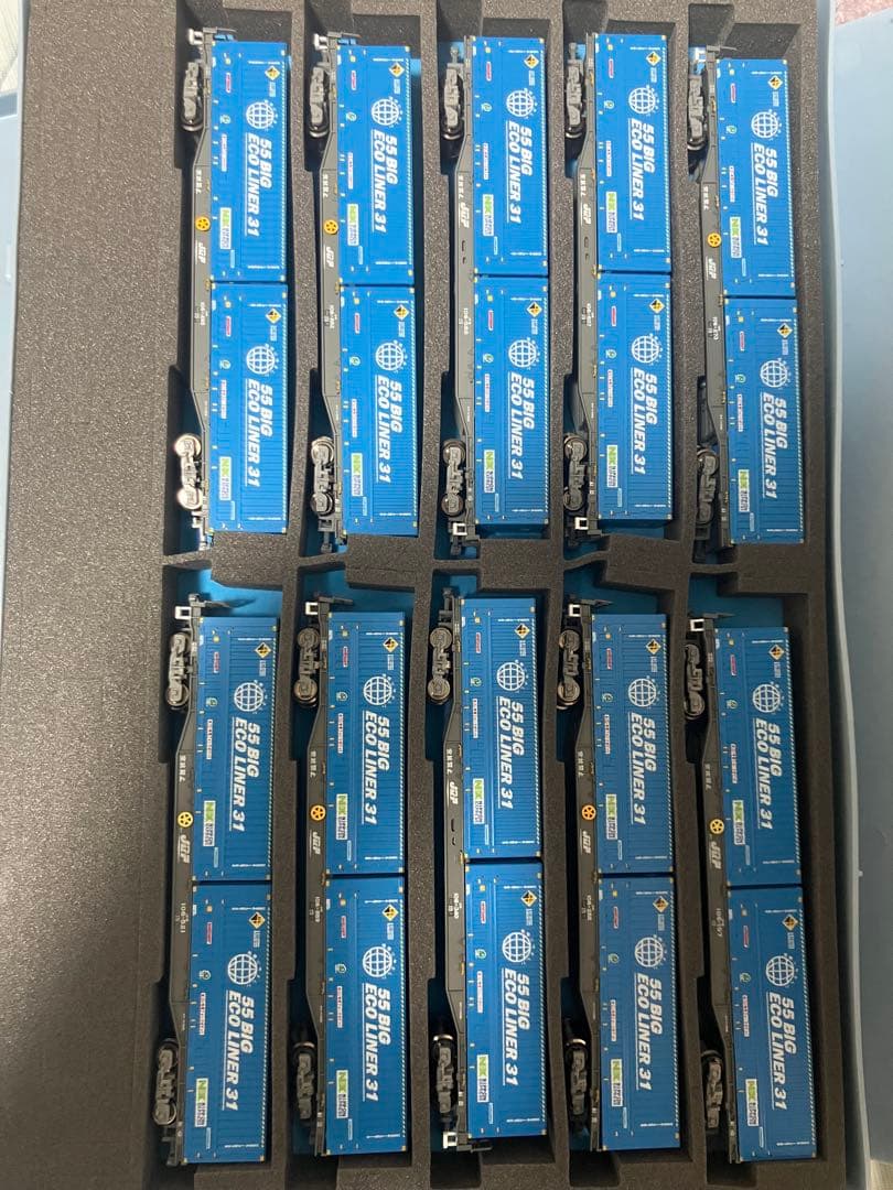 トヨタロングパスエクスプレス　nゲージ 20両混成編成