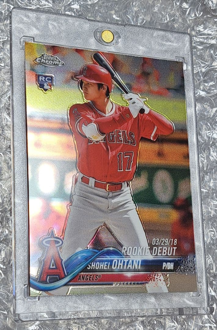 Topps 2018 Chrome HMT32　RC　ルーキー　大谷翔平