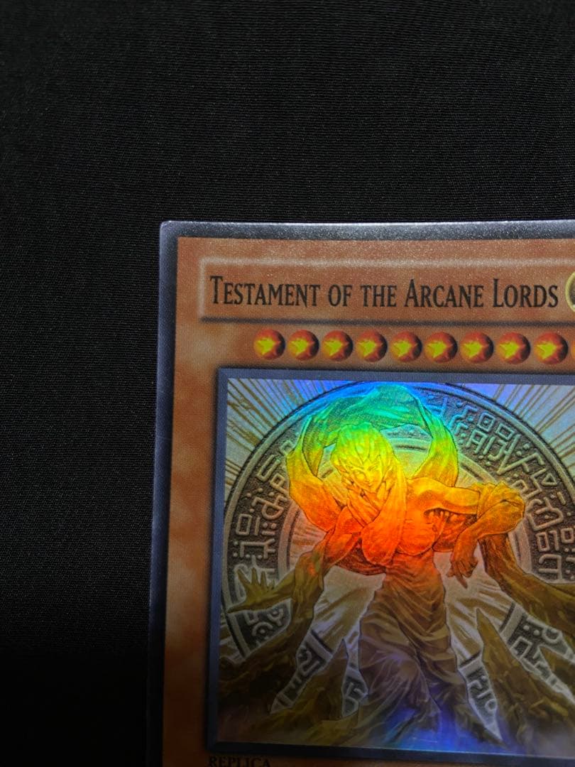 遊戯王　Testament of the Arcane Lords 傷あり