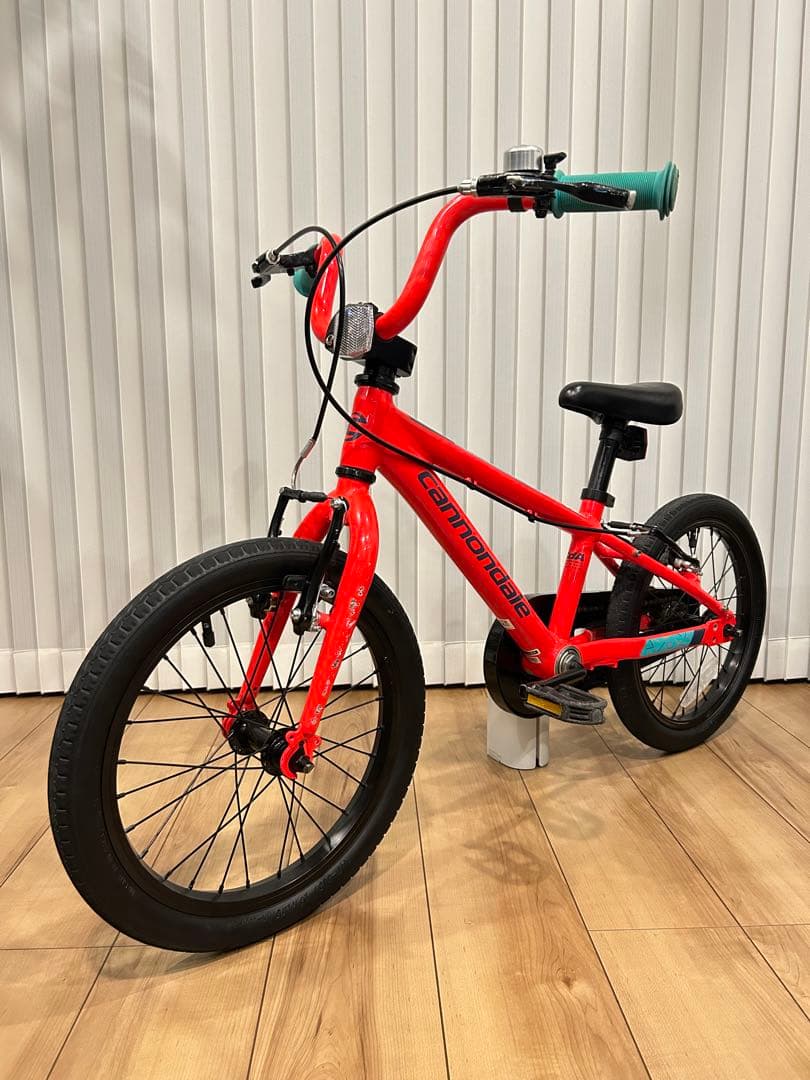 (kmrrr)キャノンデール キッズ トレイル 16インチ 補助輪未使用