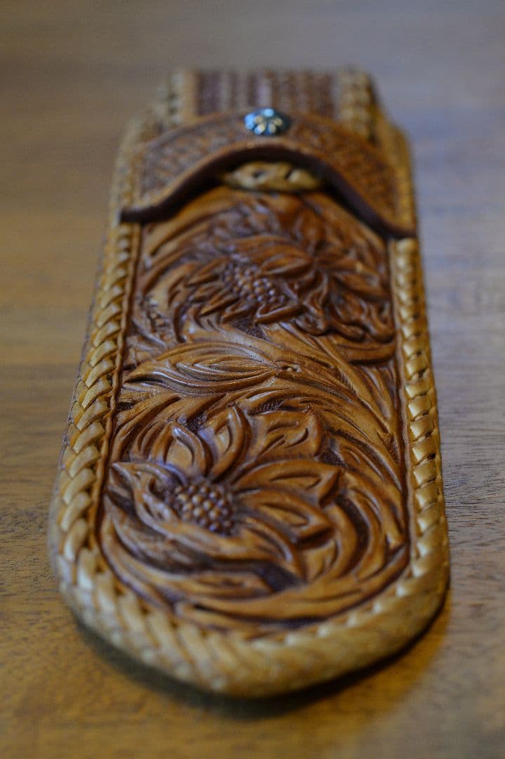 ぽ*ん様 レザーペンケース