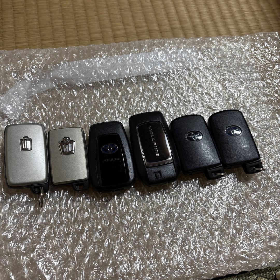トヨタ　スマートキー　ジャンクセット　A