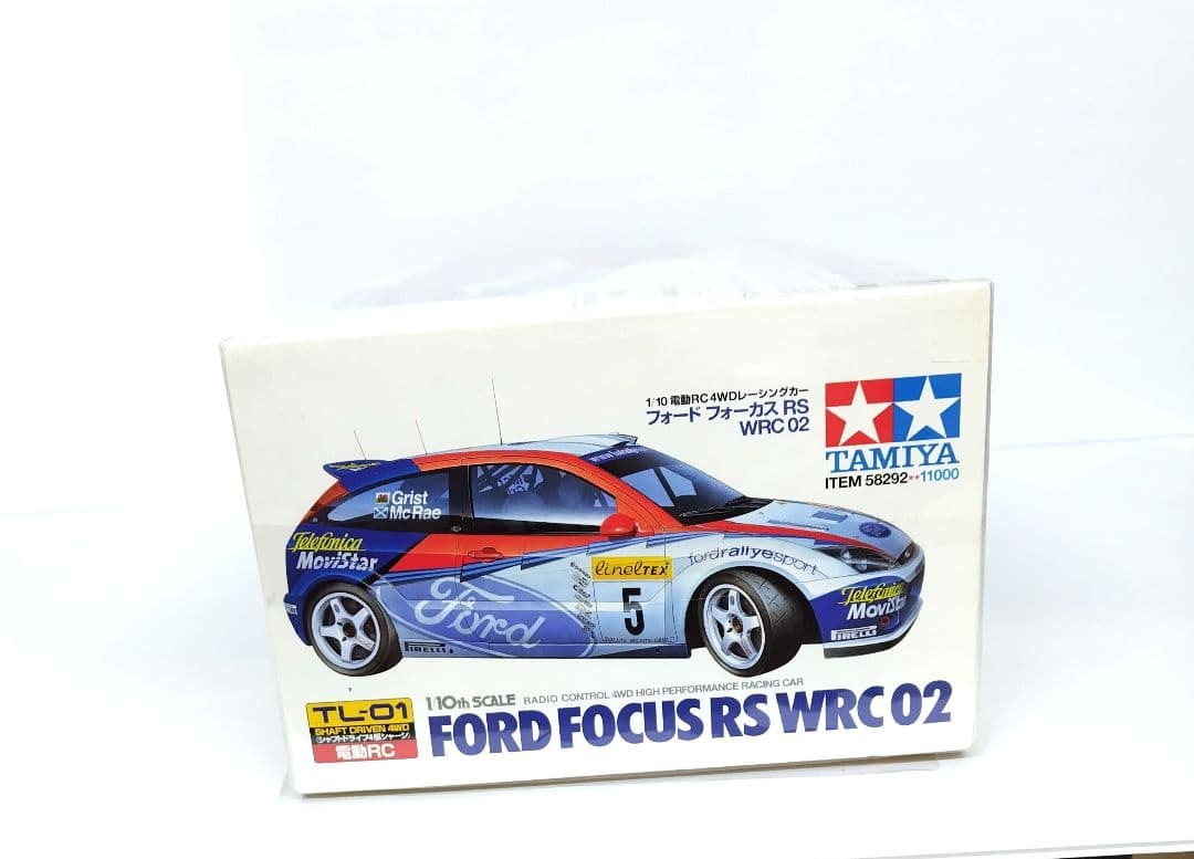 絶版 タミヤ RC 1/10 フォード・フォーカス RS WRC 2002年型