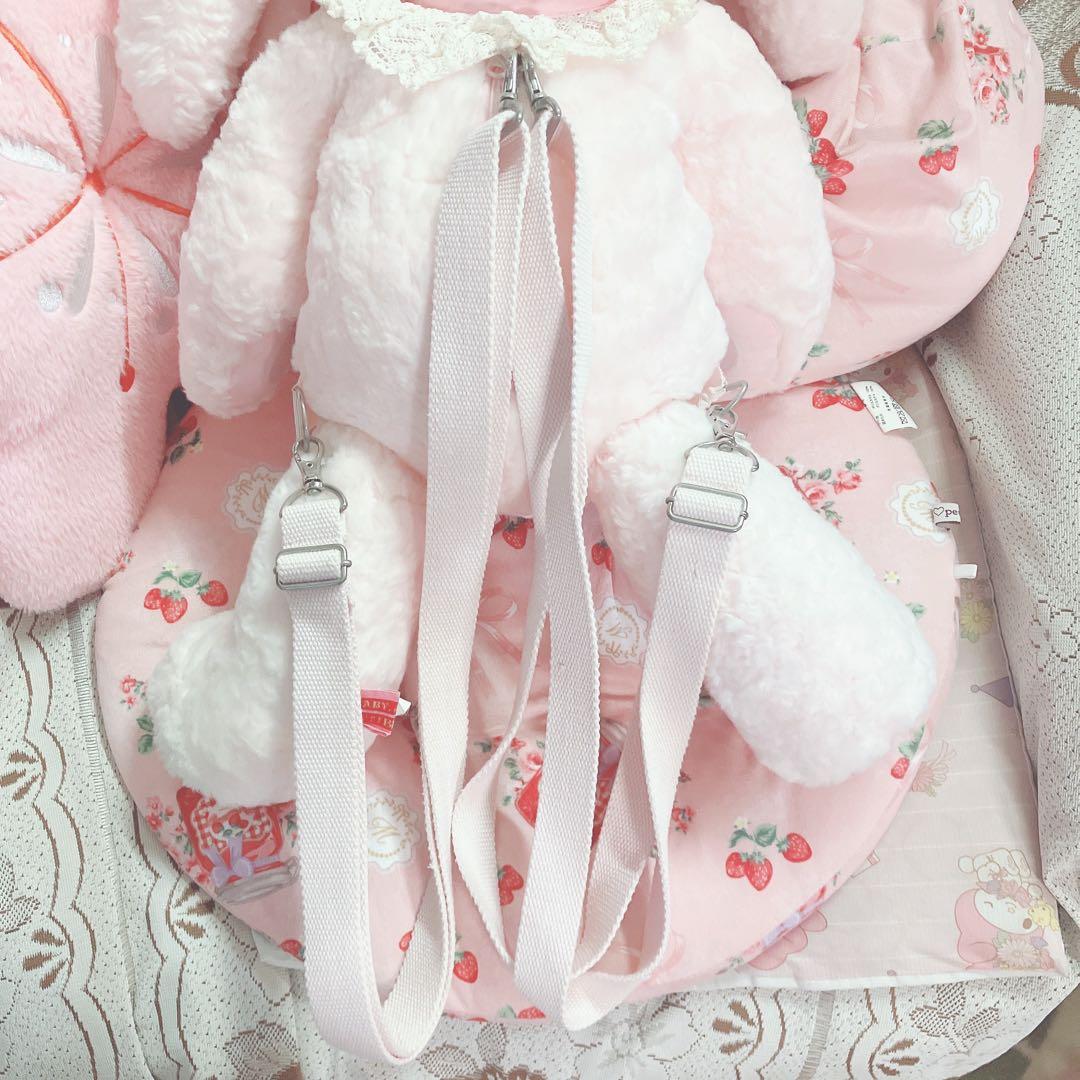 うさくみゃ リュック大 ピンク