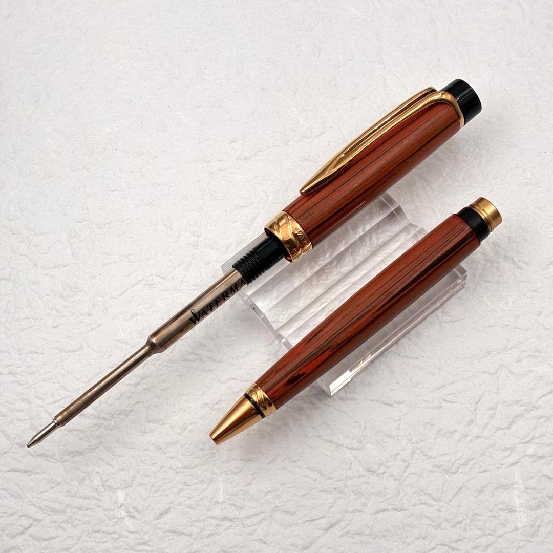 mochio  ウォーターマン ボールペン リエゾン エボナイト オレンジ