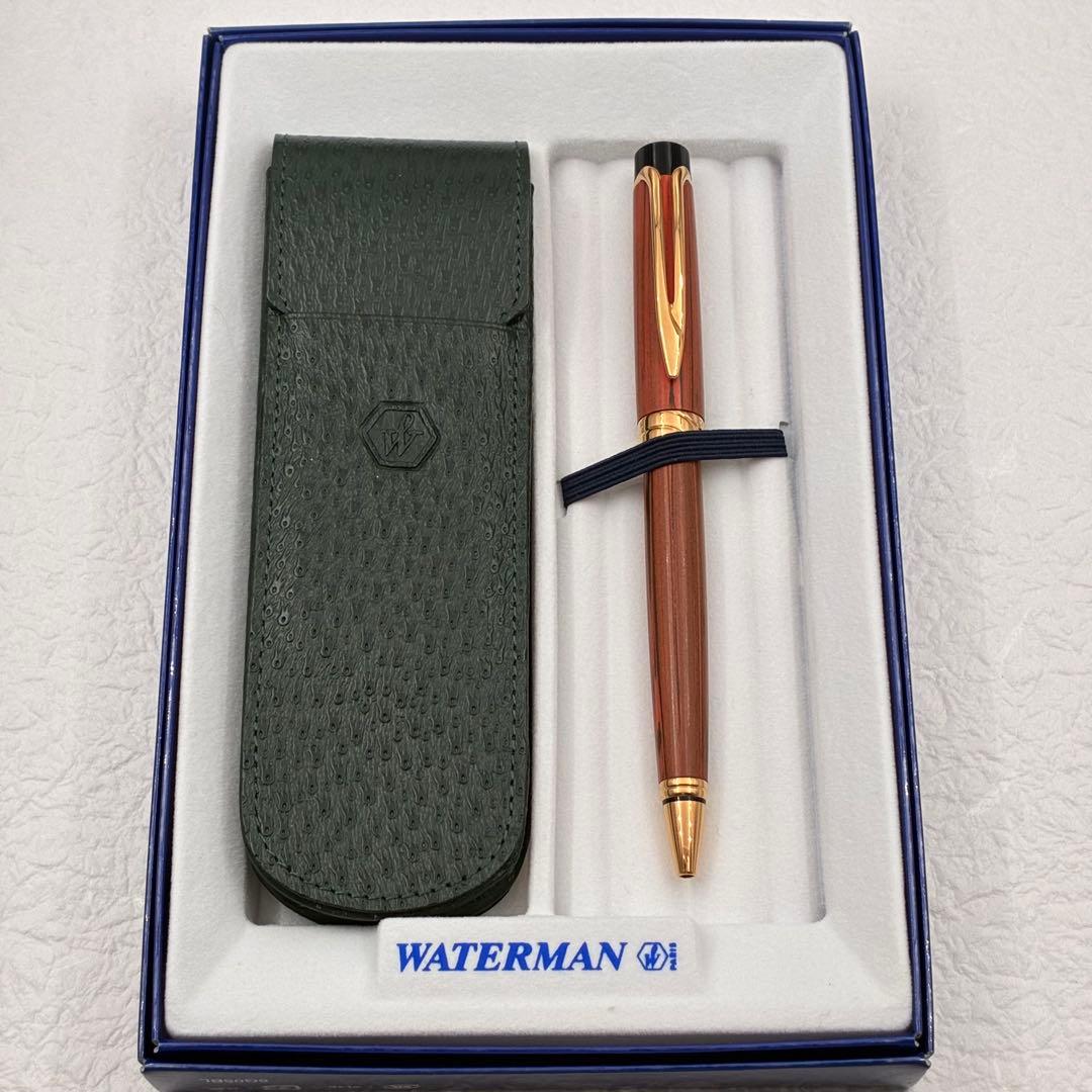 mochio  ウォーターマン ボールペン リエゾン エボナイト オレンジ