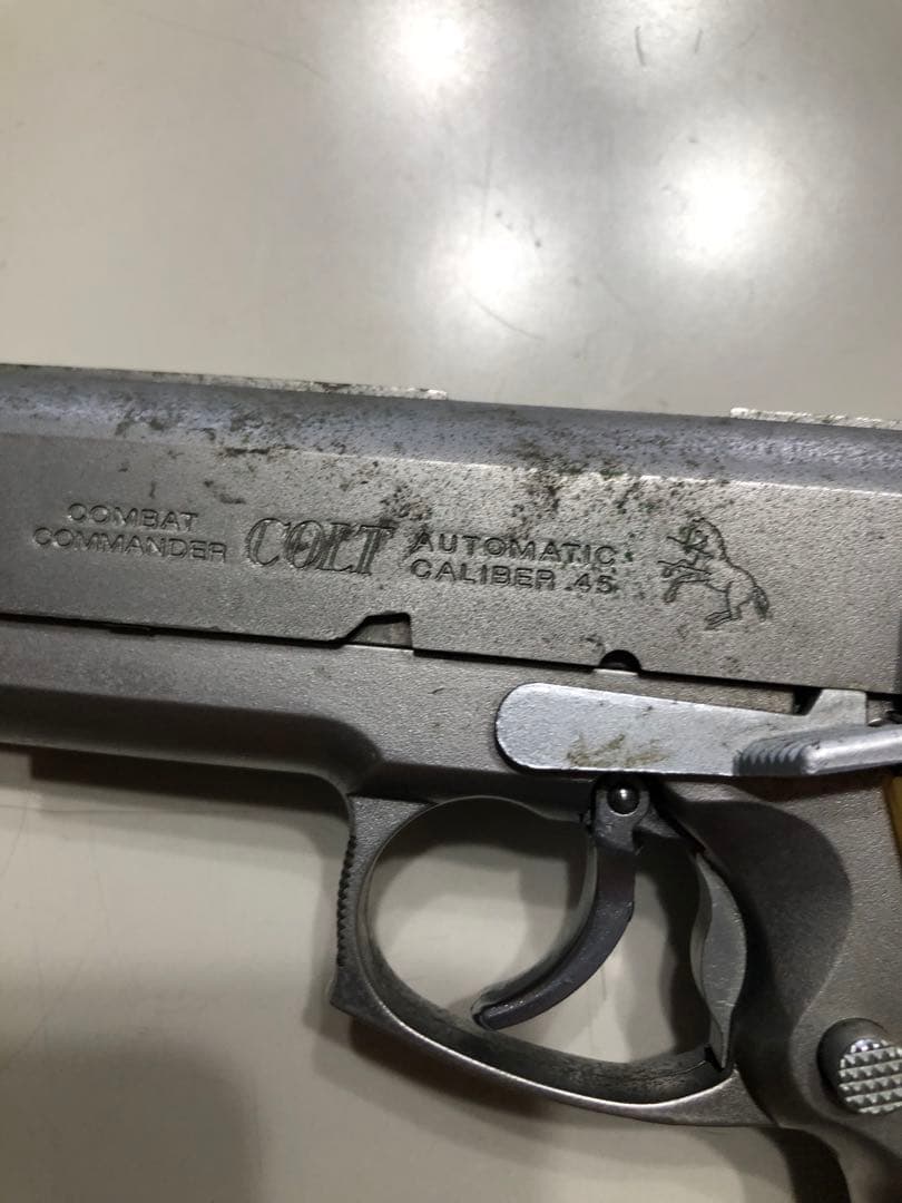 WAニュースーパーコンバットコマンダーカスタム ステンレスシルバー