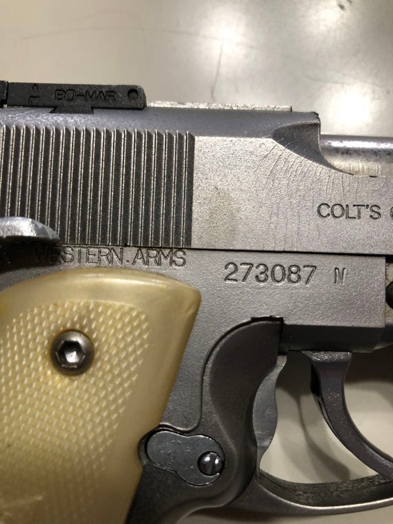 WAニュースーパーコンバットコマンダーカスタム ステンレスシルバー