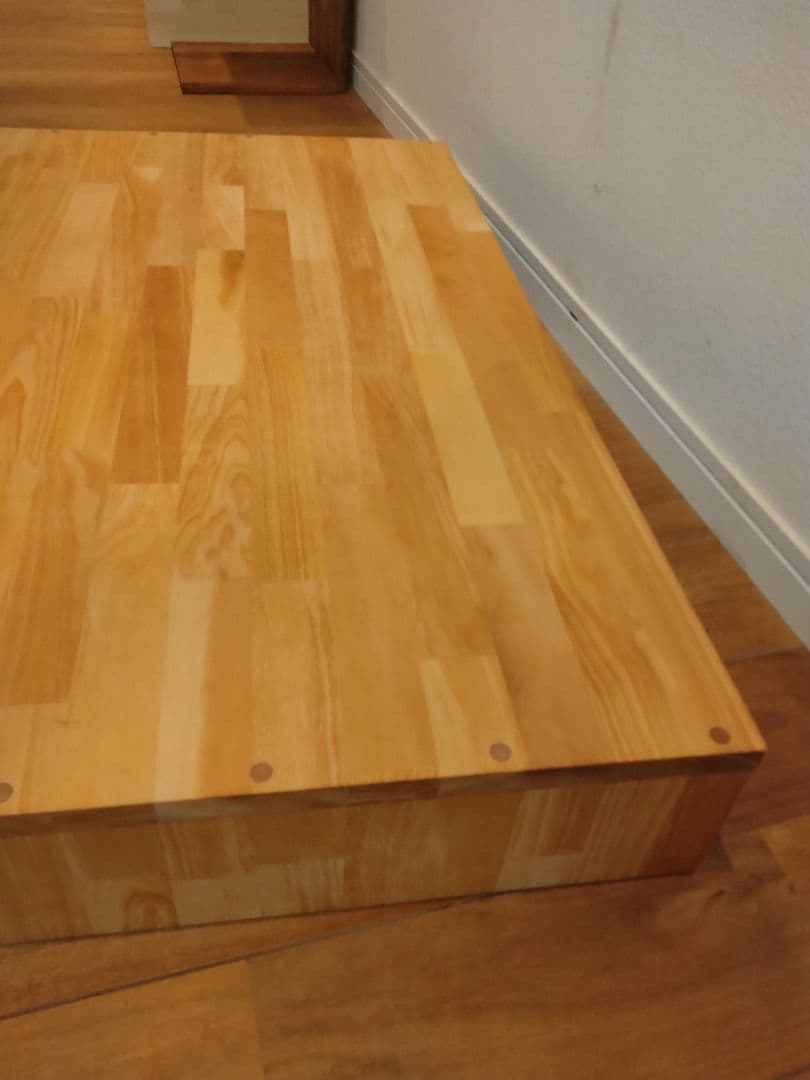 木製　ハンドメイド　オーダー　コの字　テレビ台　サイドテーブル　シェルフ　水槽台