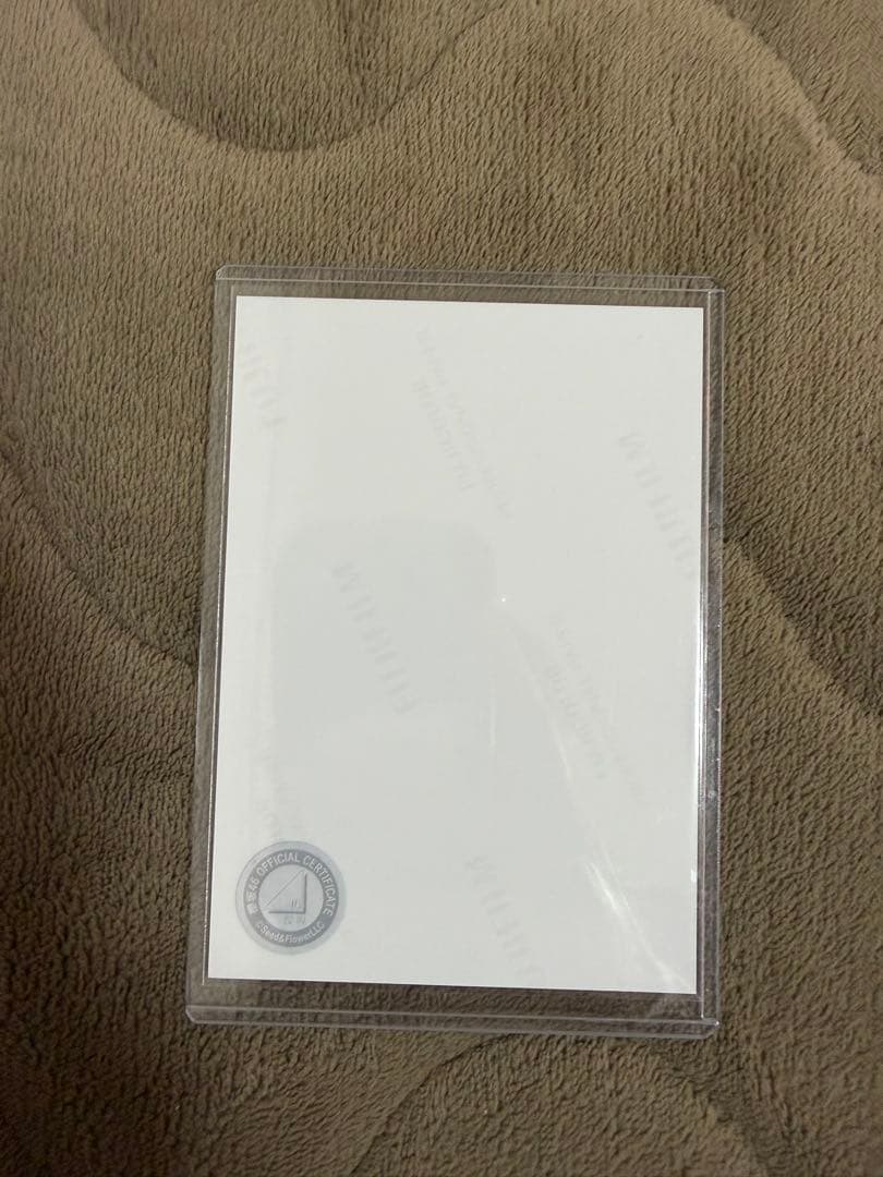 櫻坂46 生写真　中嶋優月　2025年　サンタ衣装　サイン