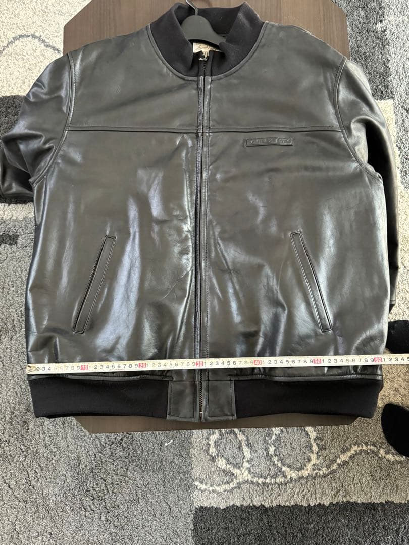 さとしa.k.aタロイモ 　AVIREX 5Lサイズ　革ジャン