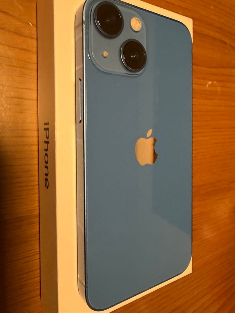 Apple iPhone 13 mini ブルー本体 オマケ付属