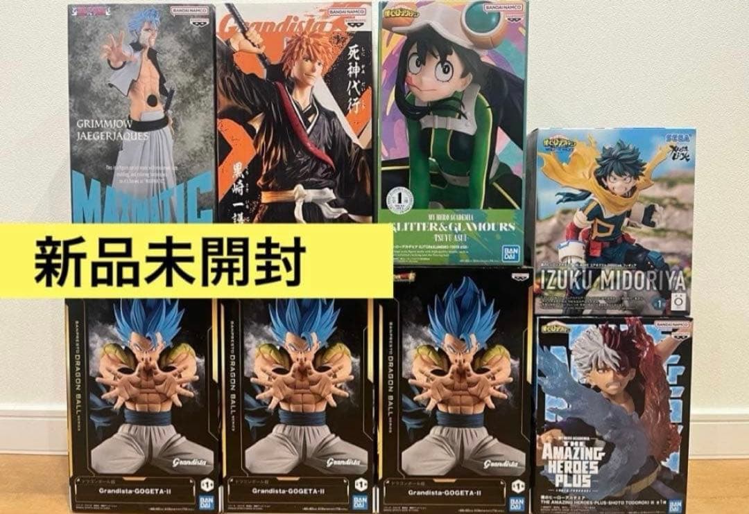最新　プライズ品フィギュア　まとめ売り ドラゴンボール他　8点セット