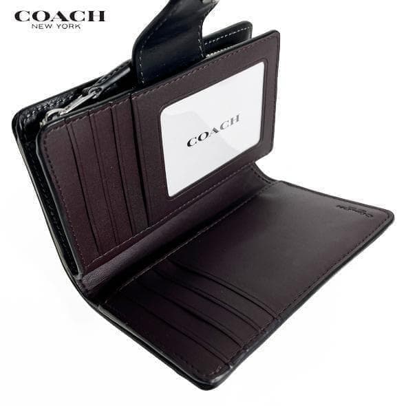 初売り　コーチ新作 二つ折財布 ★COACH★ スモール ジップ アラウンド