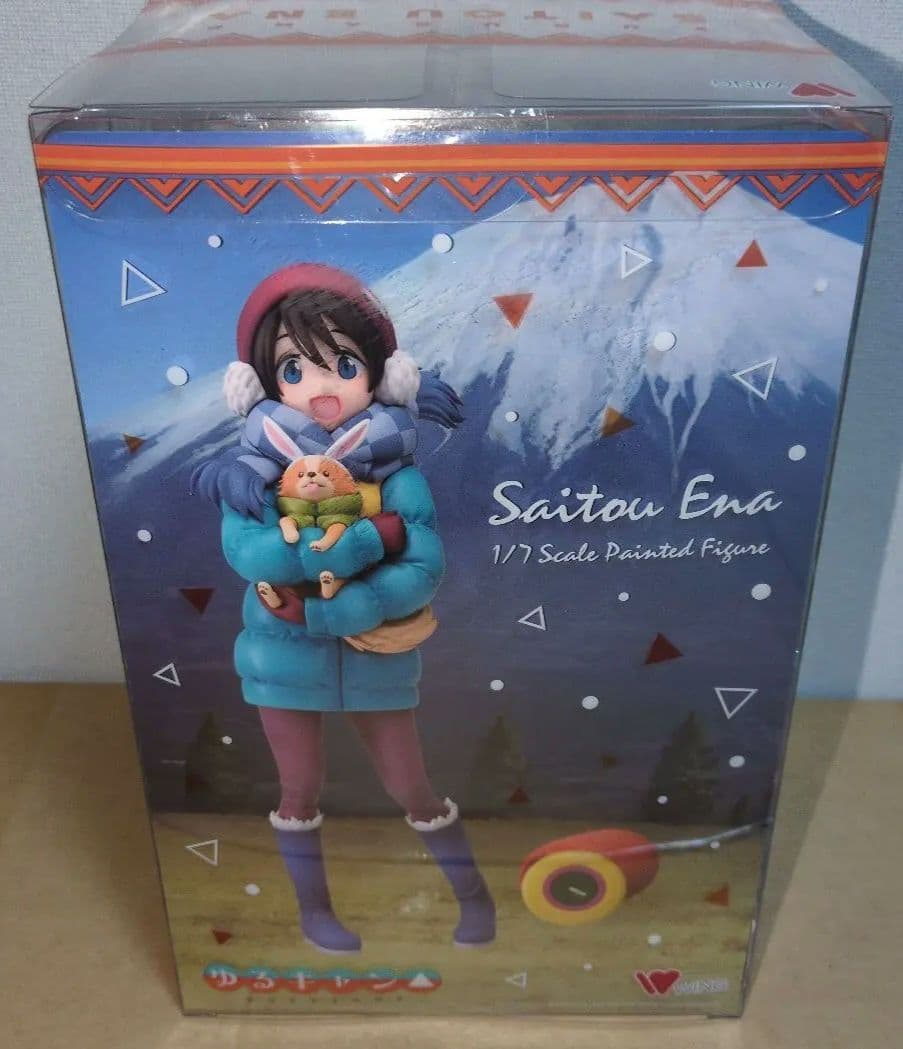 ゆるキャン△ 斉藤恵那&ちくわ 1/7　新品未開封