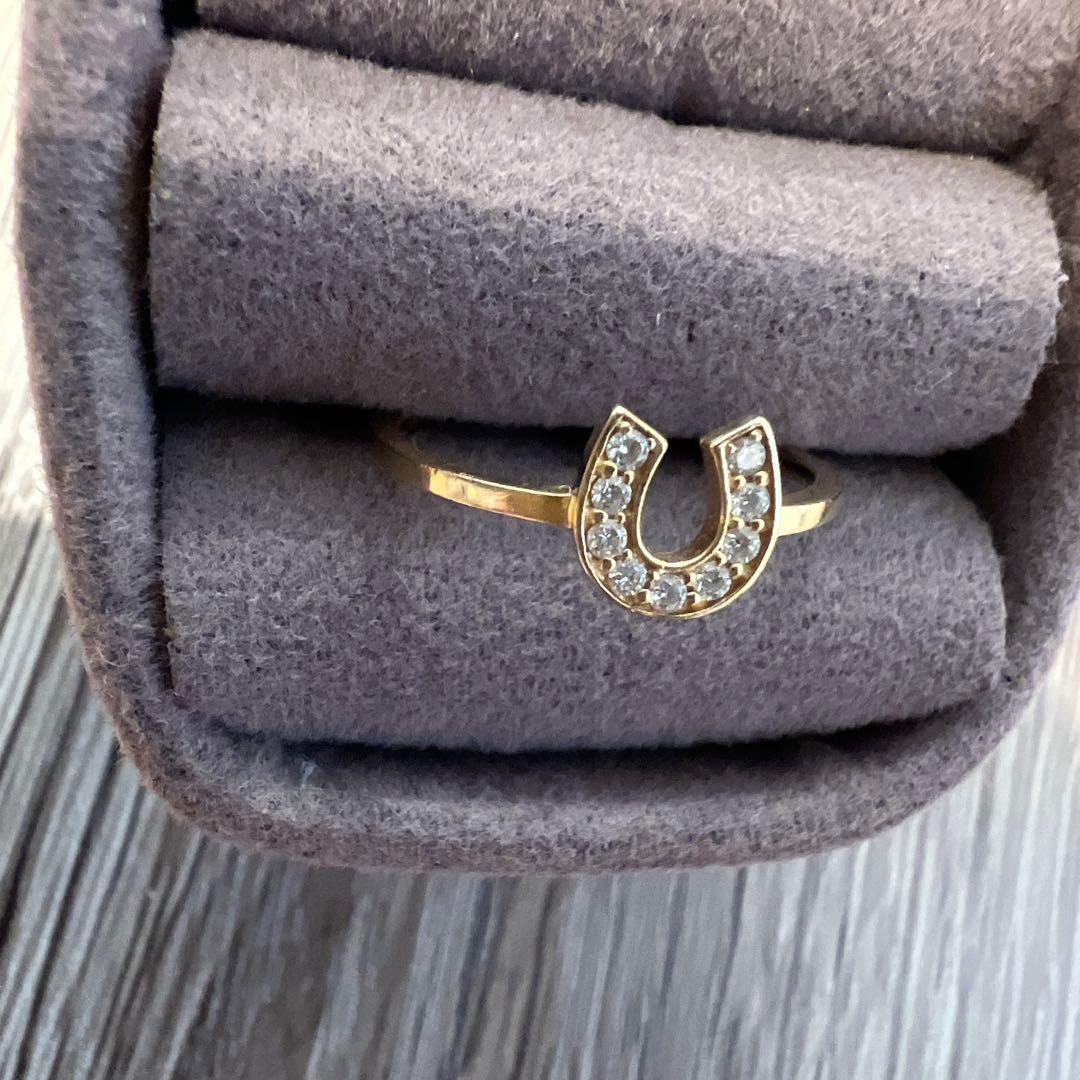 ete k18 リング　ホースシュー7号