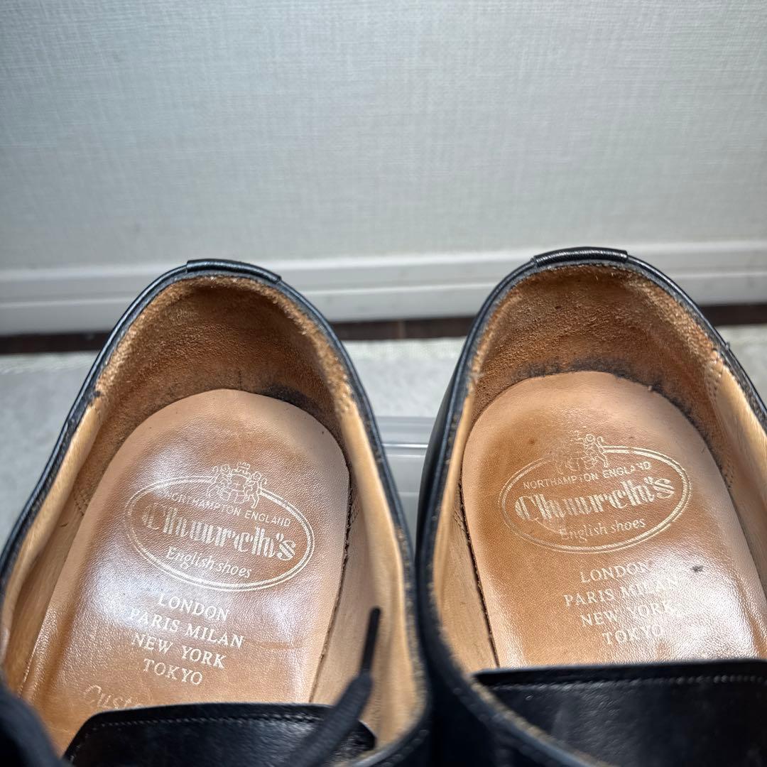 美品　チャーチ　church Uチップ　ノースウッド　ダービーシューズ　85S