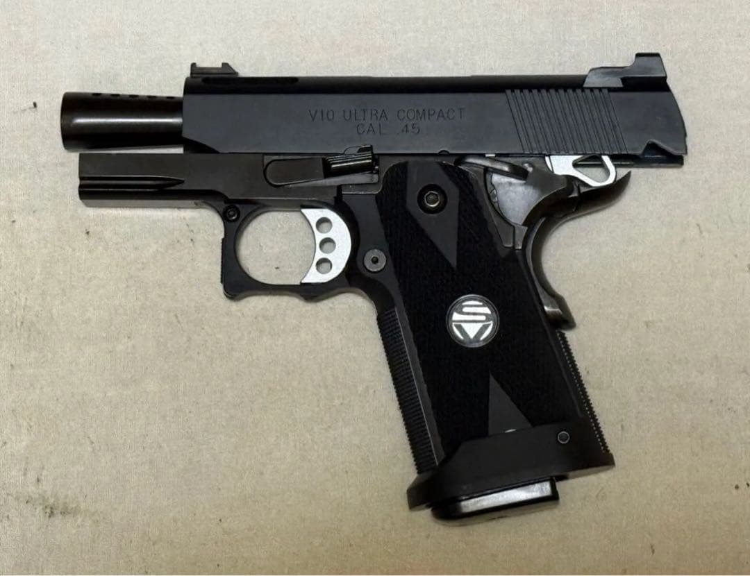 HW樹脂 WA スプリングフィールド V10 純正マガジン２本付き 訳有り美品