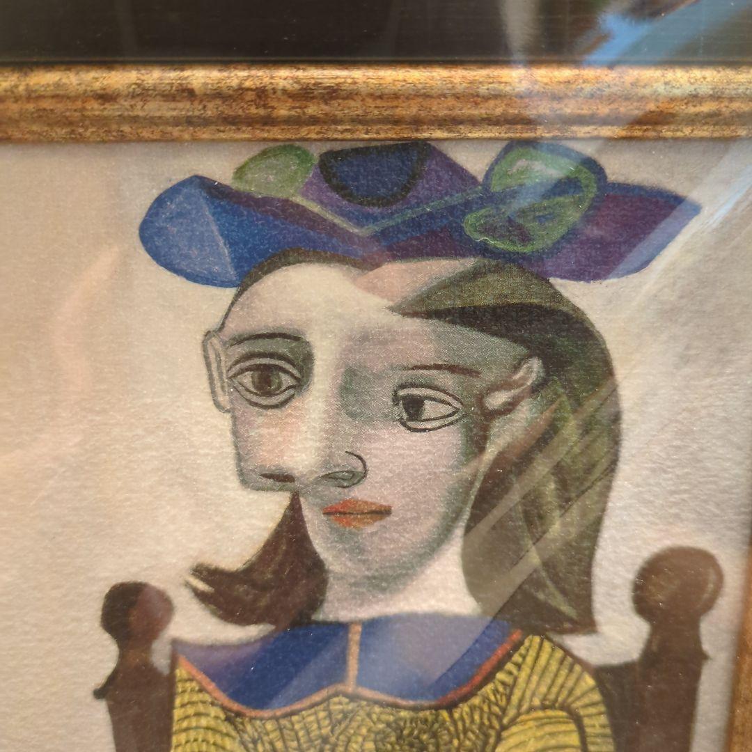 【未使用】✰パブロ·ピカソ✰『1939年』作品 「黄色のセーター」