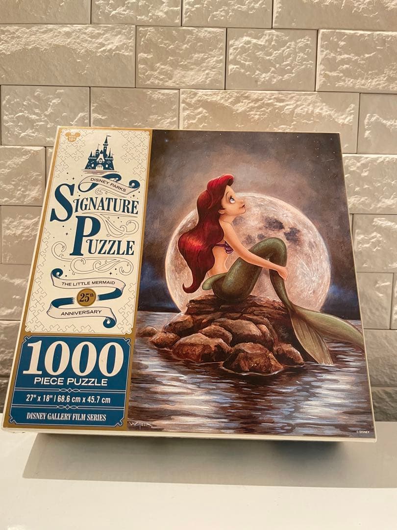 【新品】リトルマーメイド　25周年記念ディズニー公式　限定品　ディズニーワールド