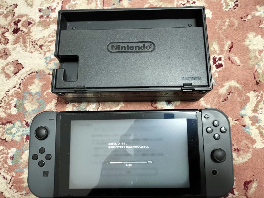 Nintendo Switch 本体グレー＋microSDカード128G＋おまけ