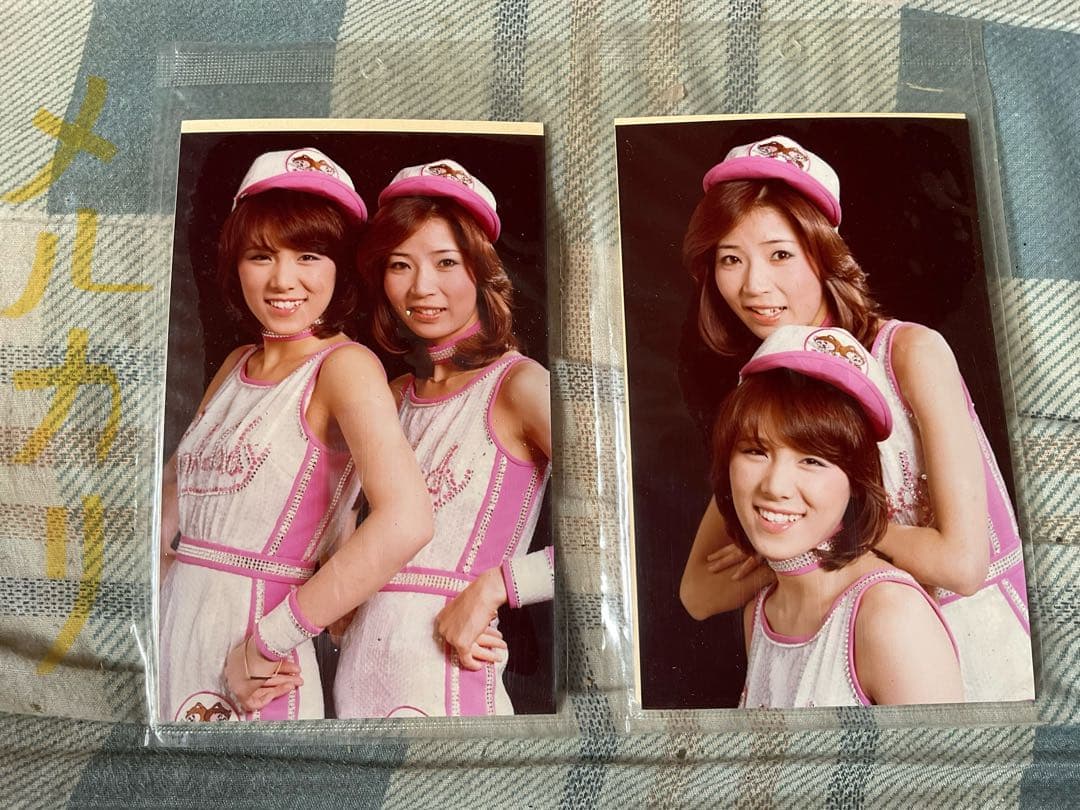 ピンクレディ・マルベル堂のプロマイド　25枚【新品未使用品　大（22）小（3）】