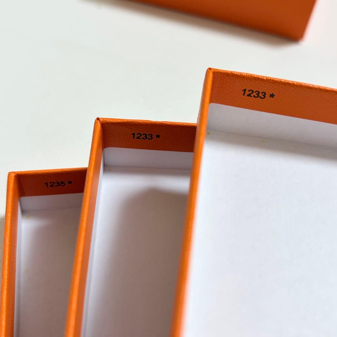 美品　エルメス　保存袋　空箱　3個セット　ブレスレット　アクセサリー入れ　現行品