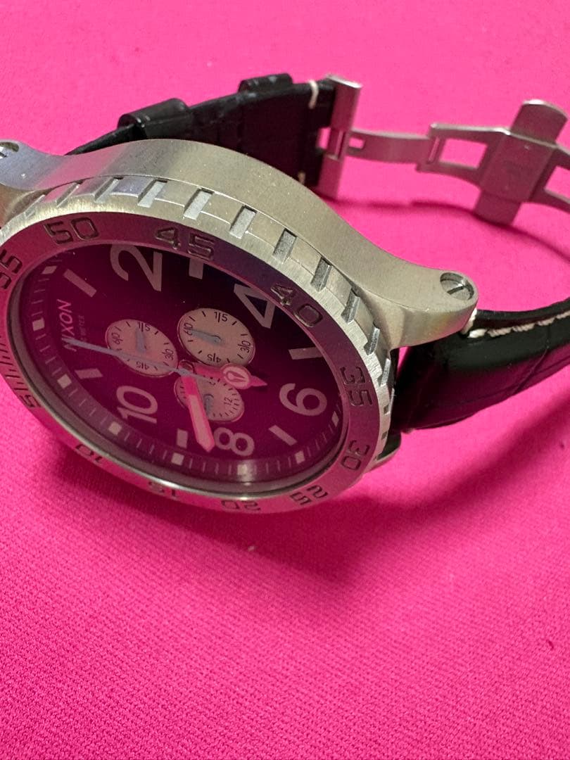 NIXON 50-31 クロノグラフ 腕時計 美品