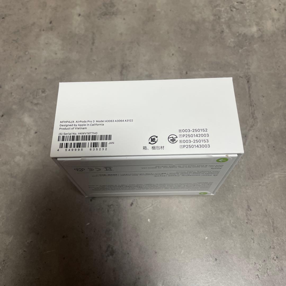 【新品】Apple AirPods Pro 3 (第3世代) 本体